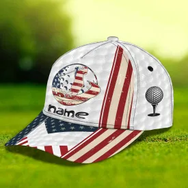 3D Classic Cap American Golfer 02 Customize Cap Namashops