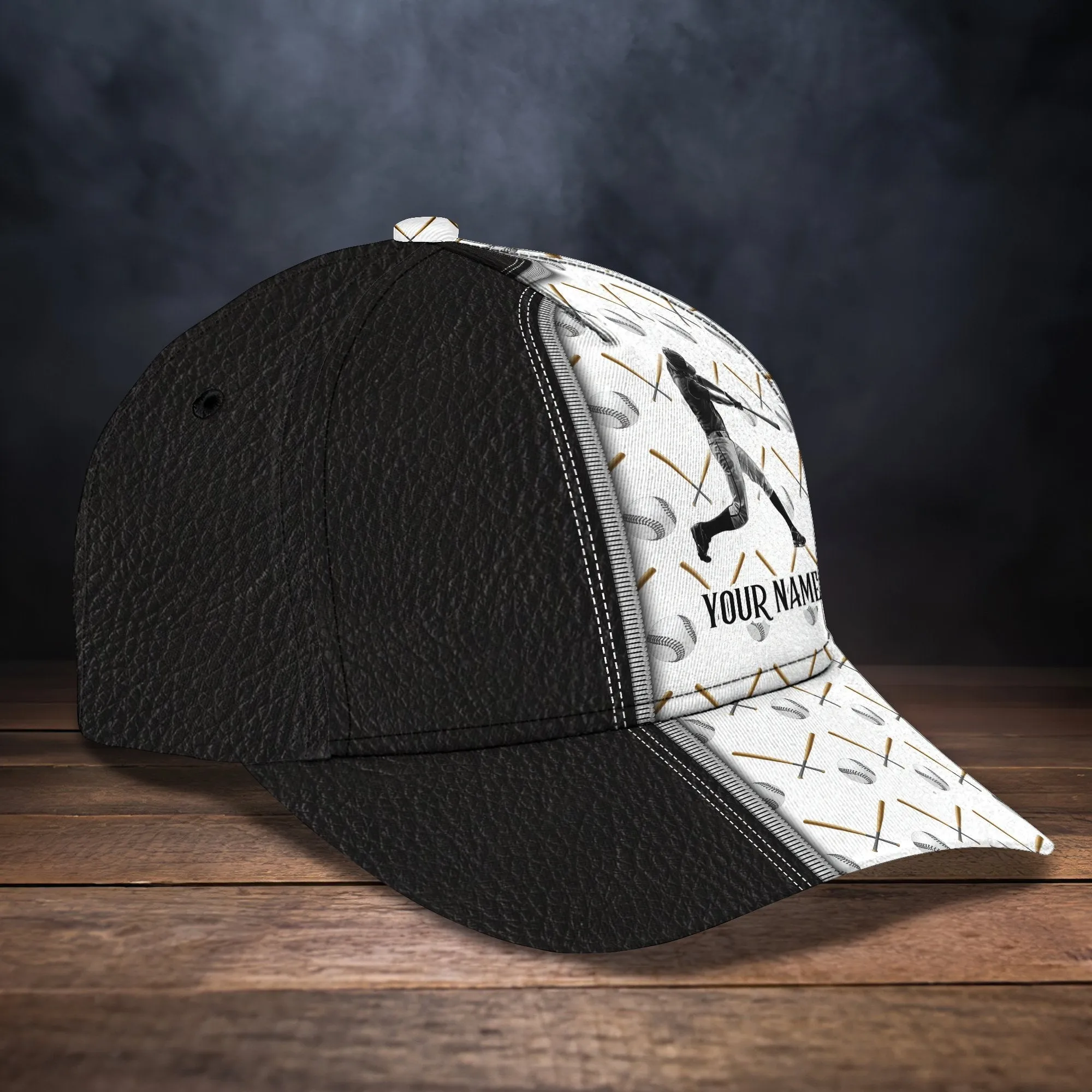 3D Classic Cap Baseball Personalized Name Cap C42 Namashops