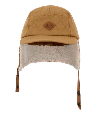 Beanie - Baby Boy - Trapper Palmers Mustard (0-2 years)