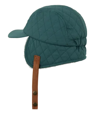 Beanie - Baby Boy - Trapper Palmers Oil Blue (0-2 years)