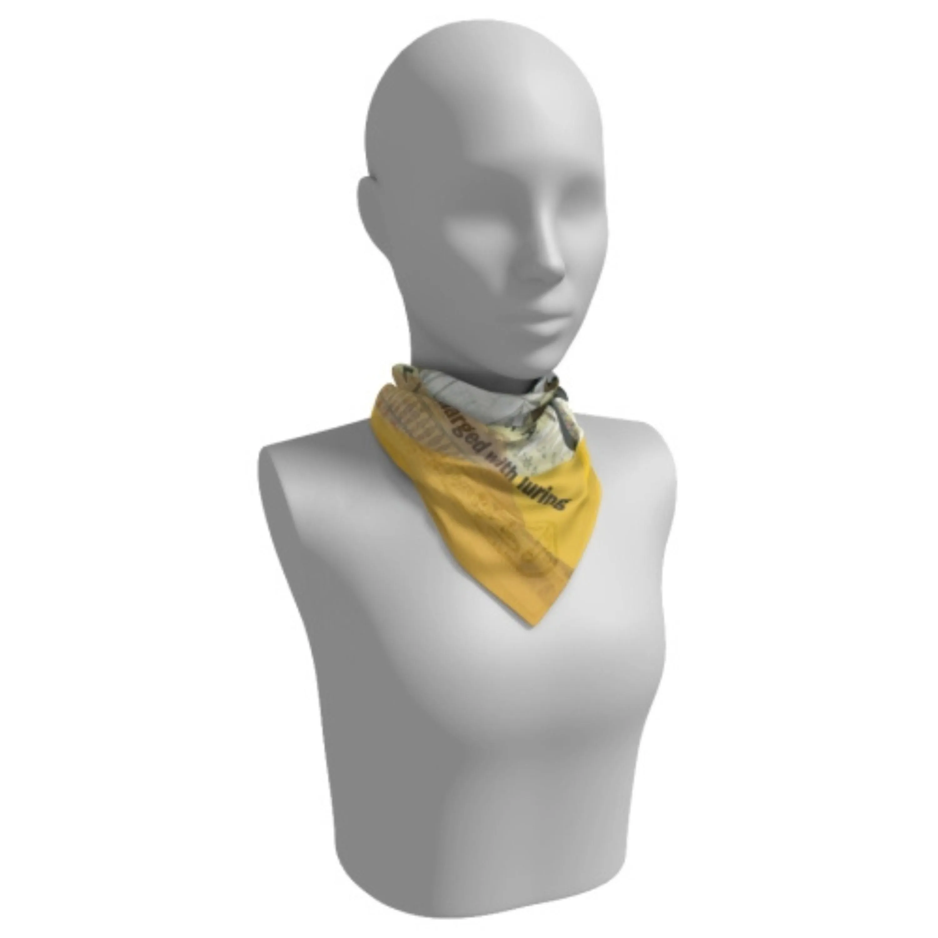 Cleopatra Silk Square Scarf