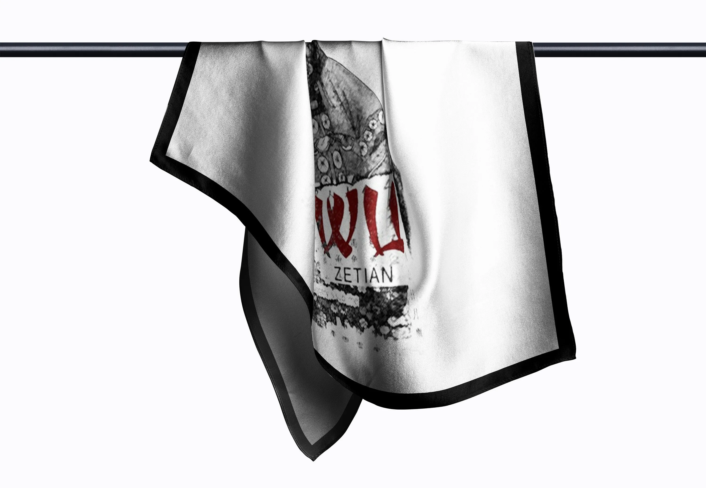 Empress Wu Zetian Silk Square Scarf