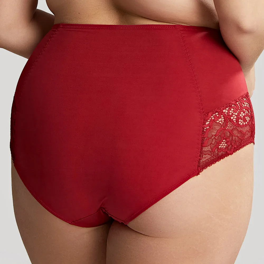 Estel High Waist Brief Raspberry