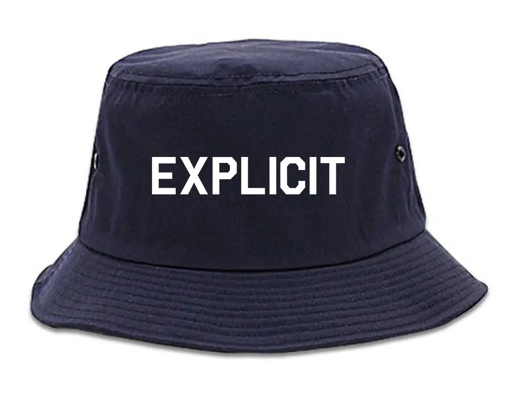 Explicit Mens Bucket Hat