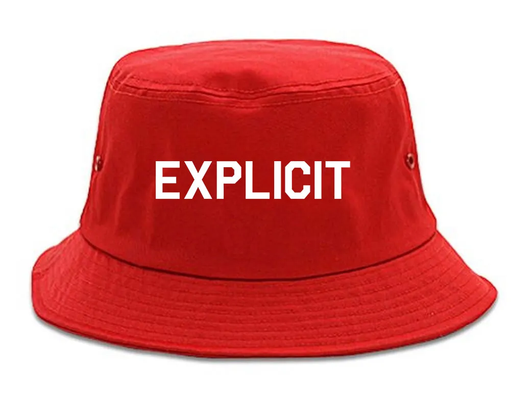 Explicit Mens Bucket Hat