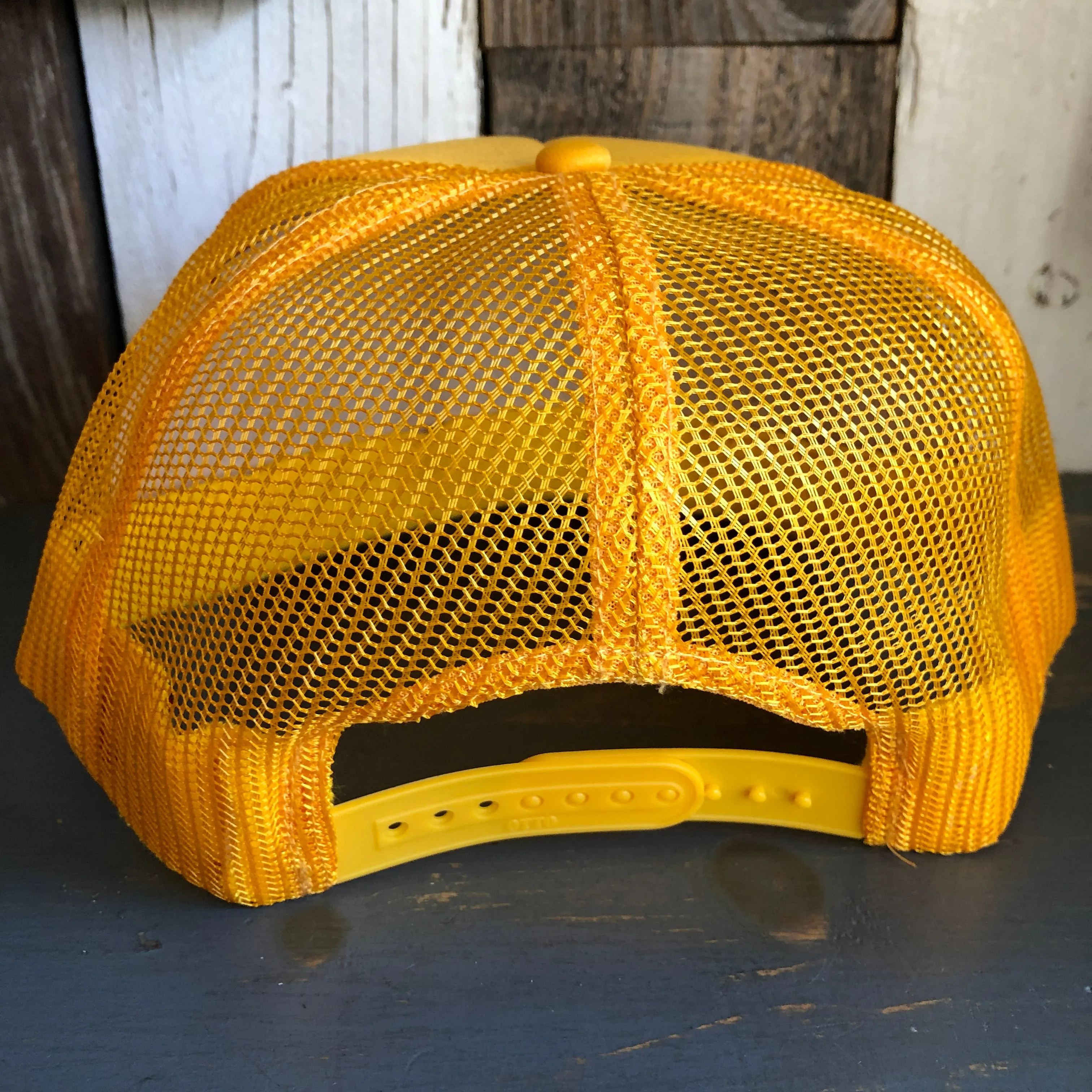 Hermosa Beach SUNBEAMS Trucker Hat - Gold