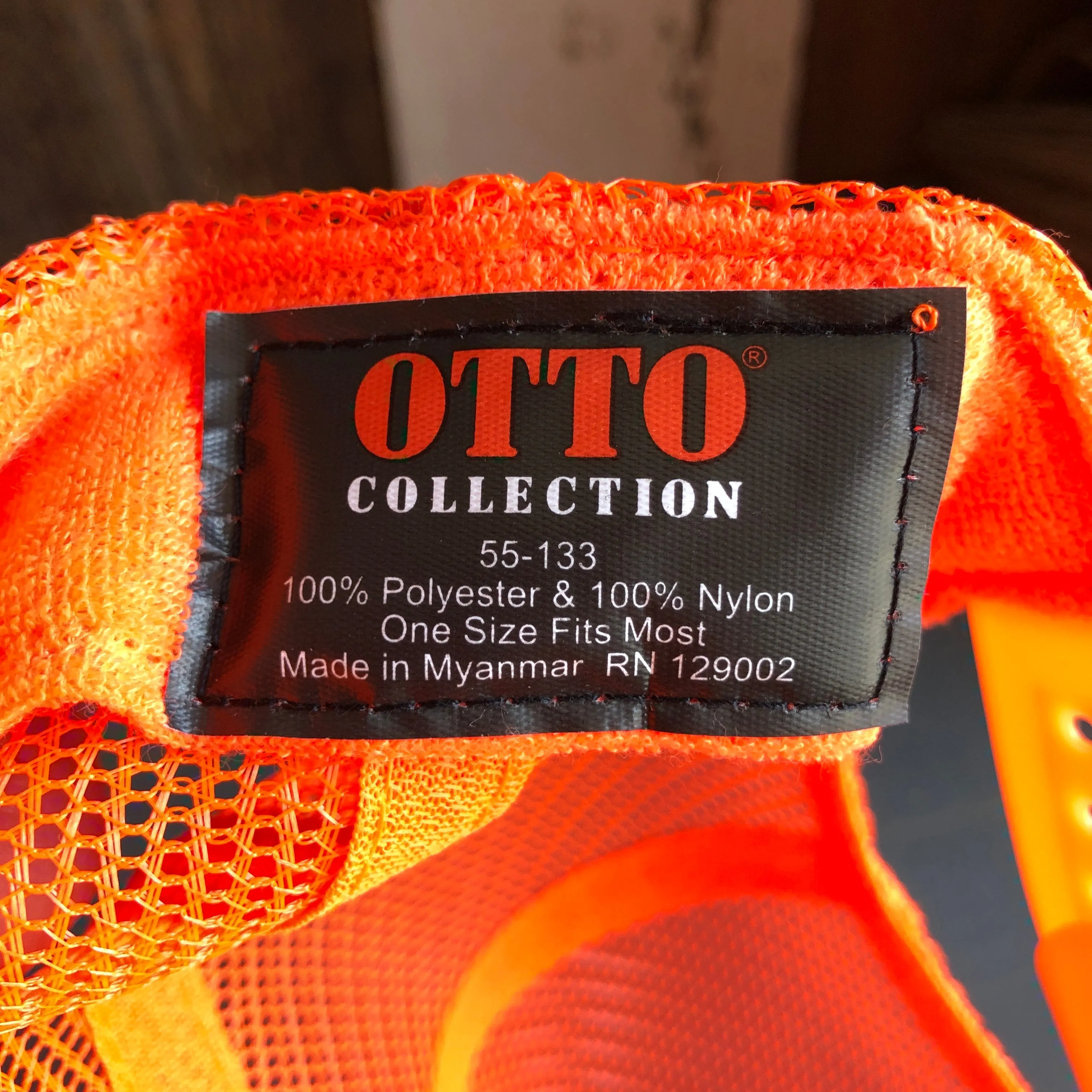 Hermosa Beach SUNBEAMS Trucker Hat - Neon Orange