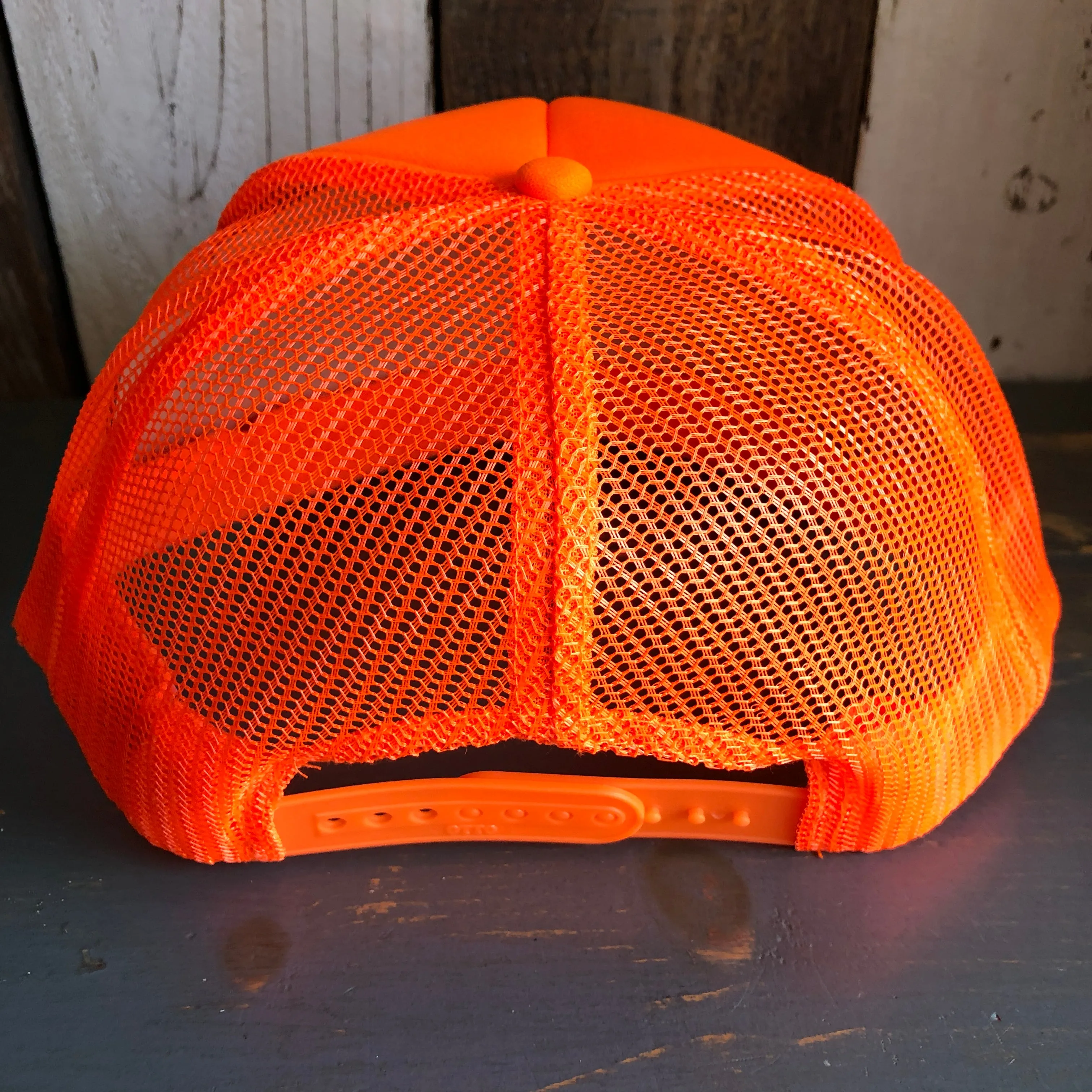 Hermosa Beach SUNBEAMS Trucker Hat - Neon Orange