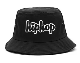 Hiphop Outline Old School Bucket Hat