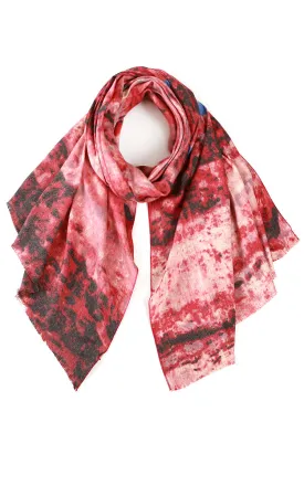 JC022521 Tie Dyed Pattern Scarf