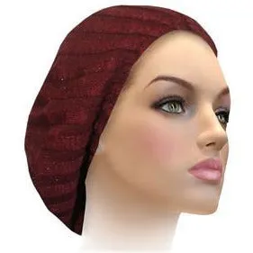 Lucy & Olivia Raised Ribbed Beret AH-H0002