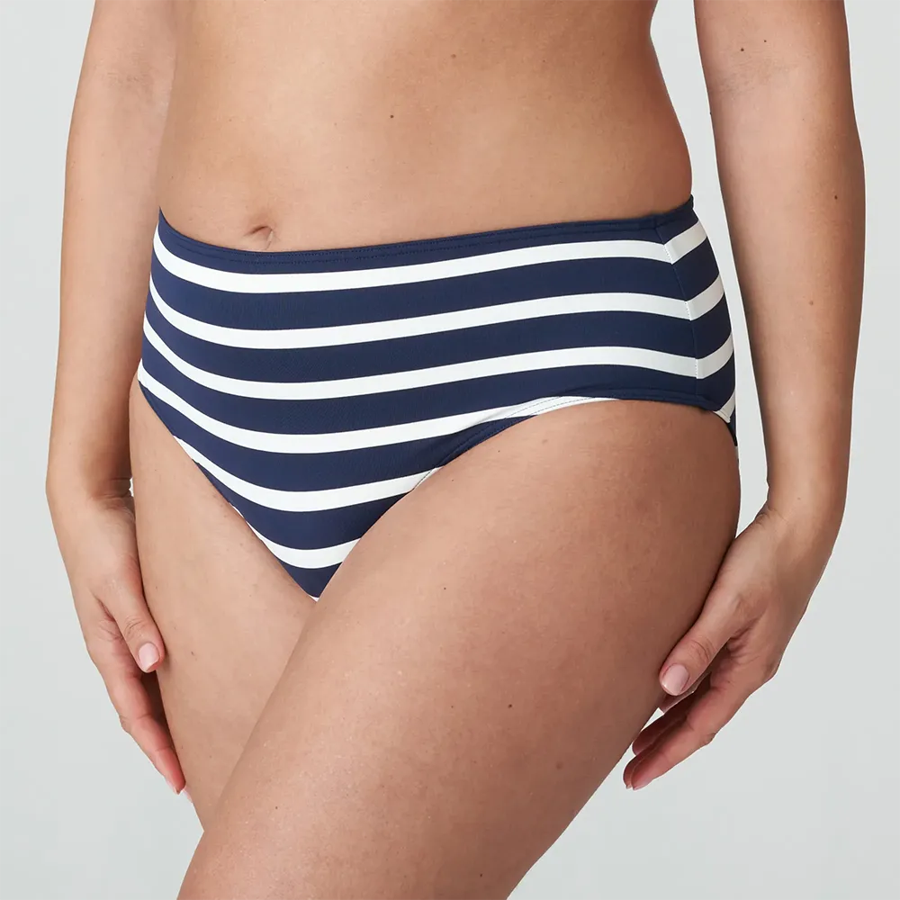 Nayarit Bikini Full Briefs in Water Blue