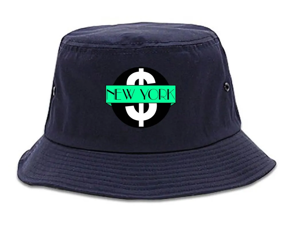 New York Mint Chest Logo Bucket Hat
