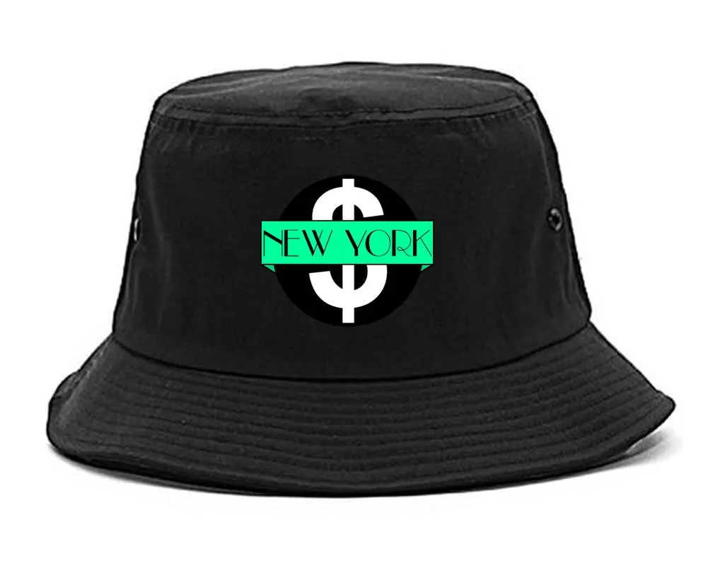New York Mint Chest Logo Bucket Hat