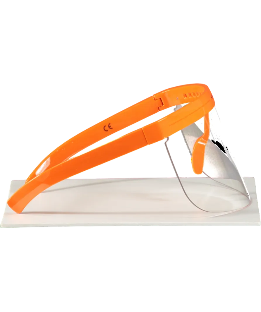 Nopeet Orange Da Shield Visor glasses
