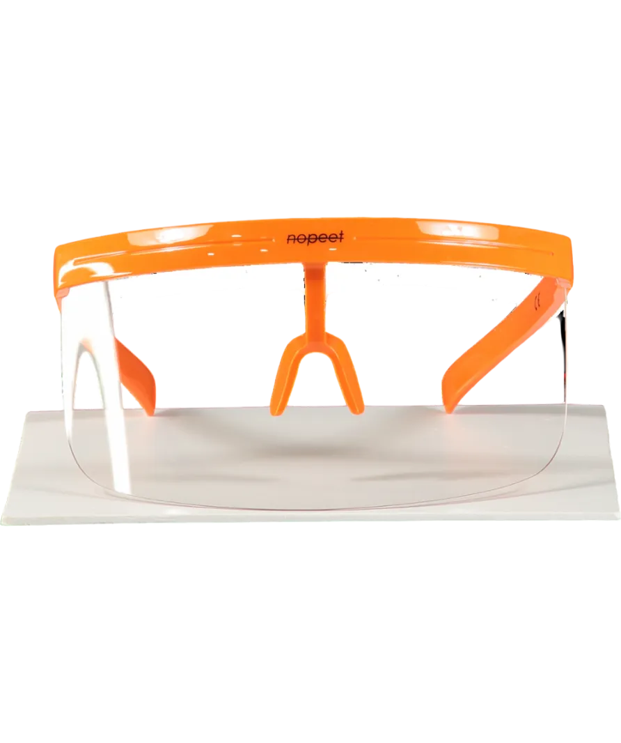 Nopeet Orange Da Shield Visor glasses
