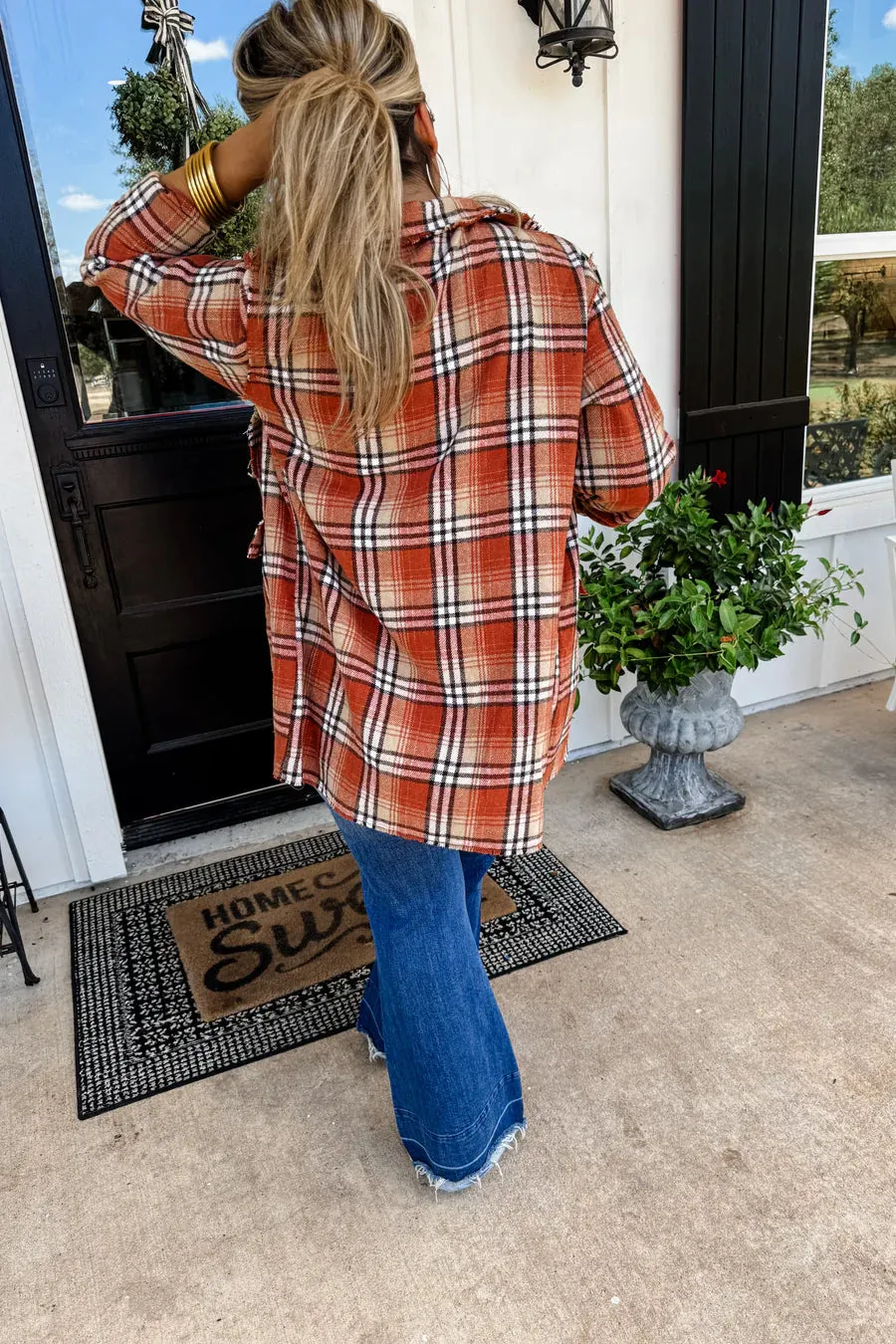 {Pre-Order} Pull It Together Fall Plaid Blazer *HALF PAYMENT DUE NOW, HALF DUE ON ARRIVAL*