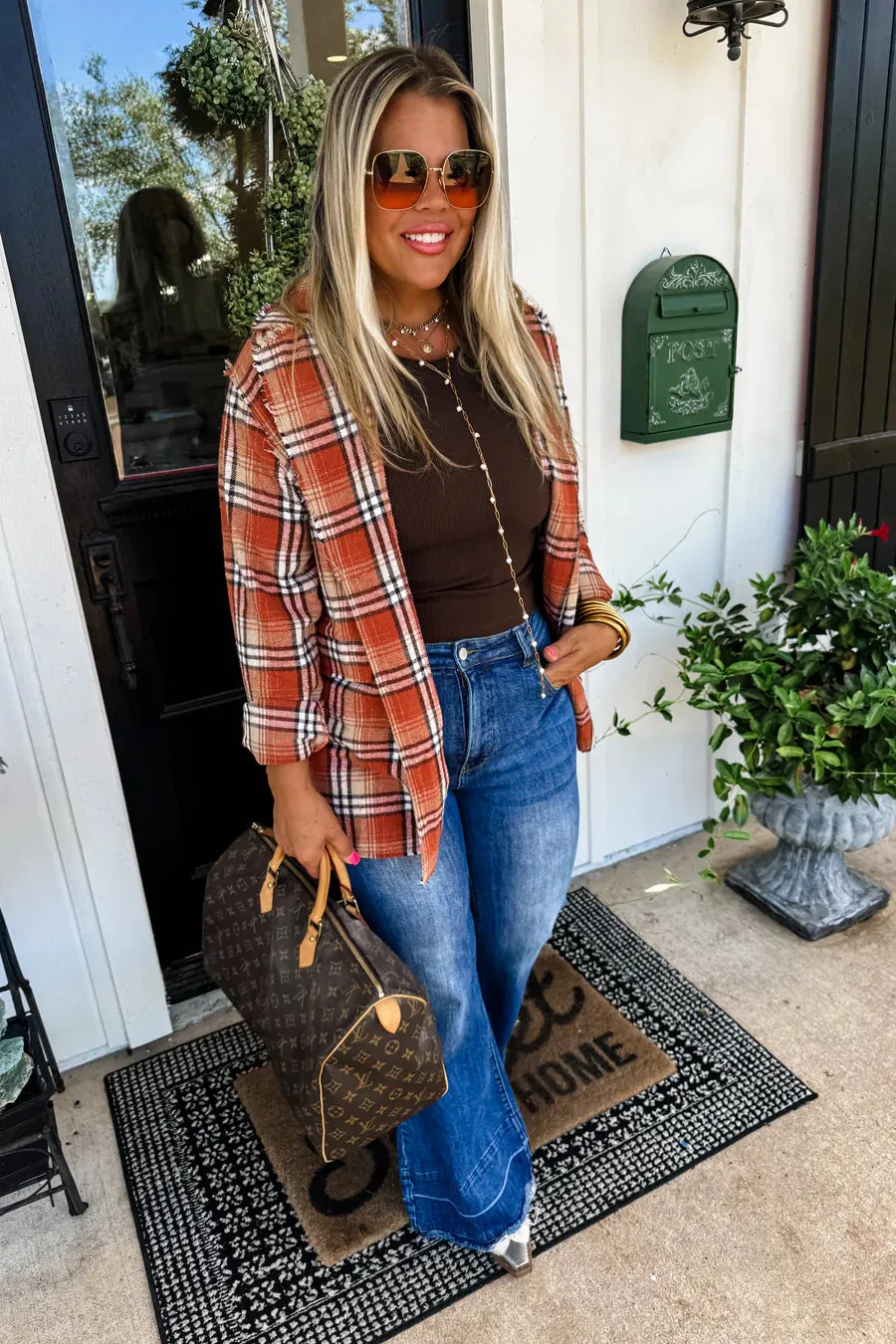 {Pre-Order} Pull It Together Fall Plaid Blazer *HALF PAYMENT DUE NOW, HALF DUE ON ARRIVAL*