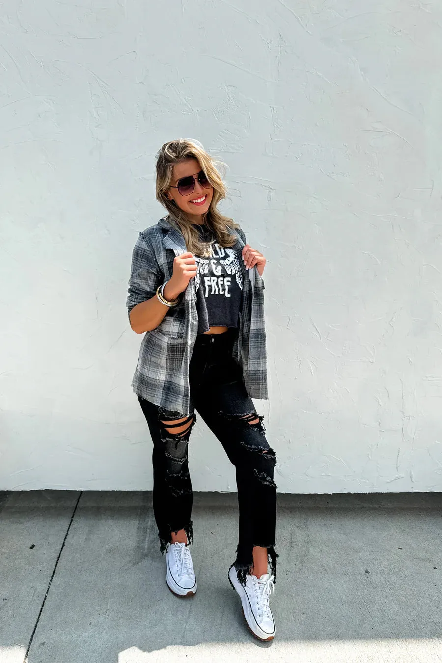 {Pre-Order} Pull It Together Fall Plaid Blazer *HALF PAYMENT DUE NOW, HALF DUE ON ARRIVAL*
