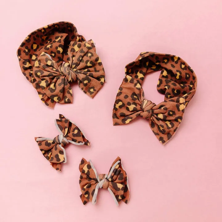 Printed Fab Headband Bow - Savannah by Baby Bling