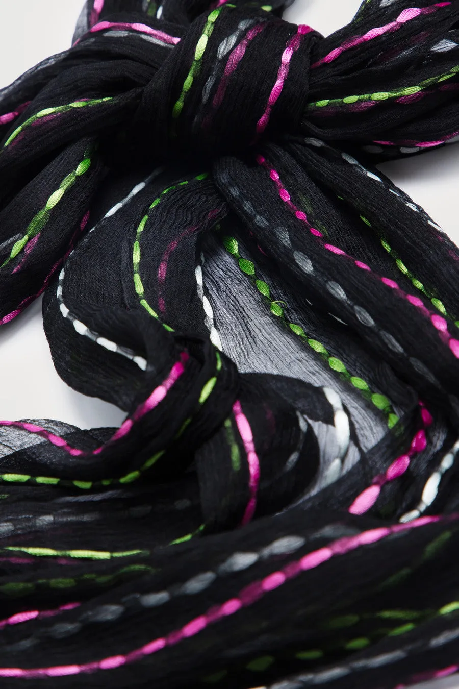 Rio Silk Scarf with Tassel