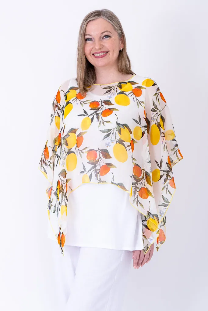 Silk Poncho, Lemonade