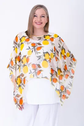 Silk Poncho, Lemonade