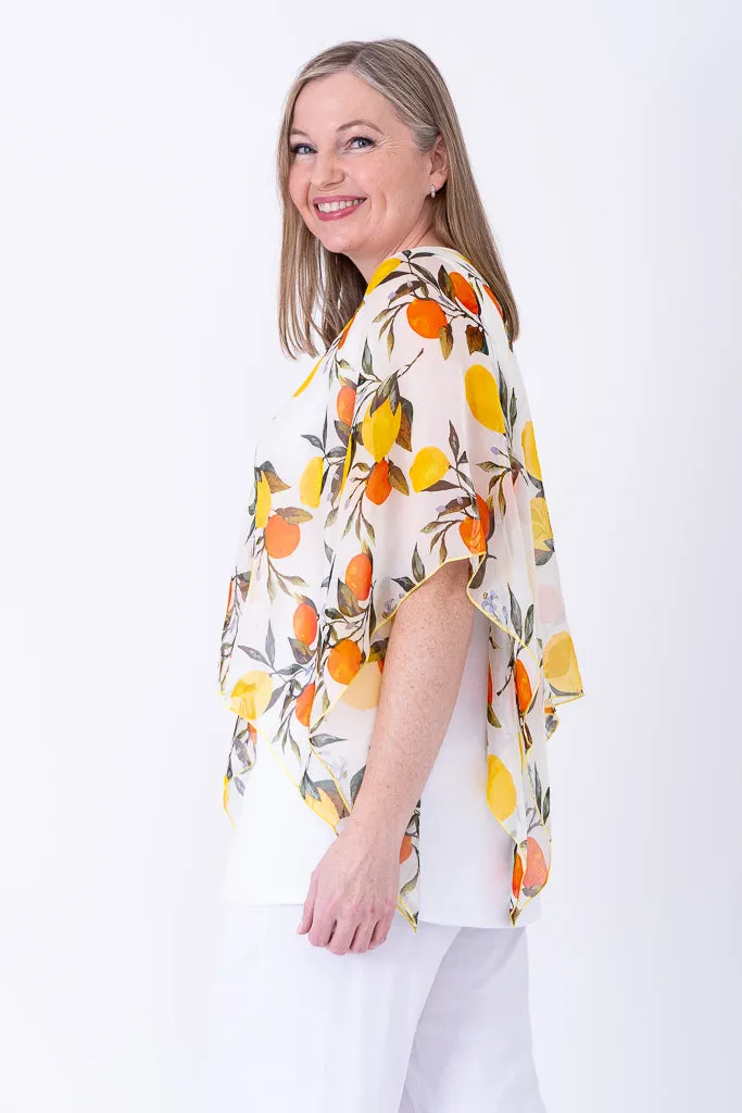 Silk Poncho, Lemonade