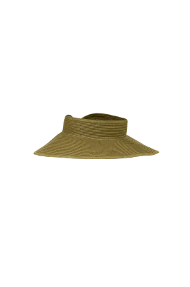 Straw Visor - Green
