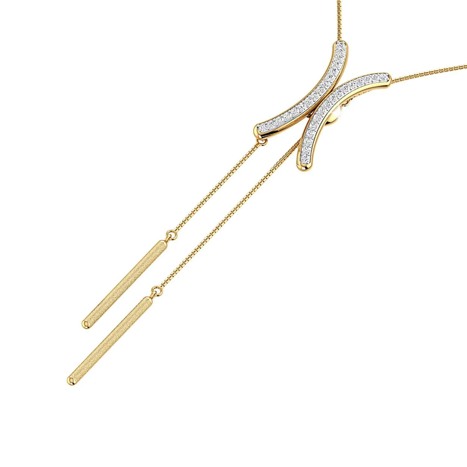 THE CROSSOVER NECKLACE