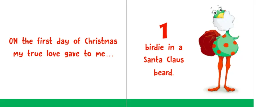 The Twelve Birdies of Christmas by Jennifer Sattler - Board Book